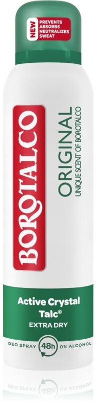 Borotalco Original Antitranspirant Deospray gegen übermäßiges Schwitzen 150 ml