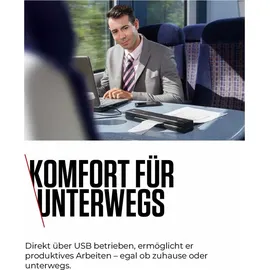 Canon imageFORMULA P-208II mobiler Dokumentenscanner Duplex USB Win Mac