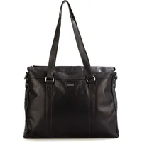 Spikes & Sparrow Shopper Leder Black