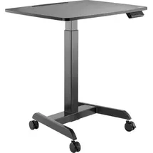 SpeaKa Professional Stehtisch höhenverstellbar Höhen-Bereich: 780 bis 1280mm (B x T) 600