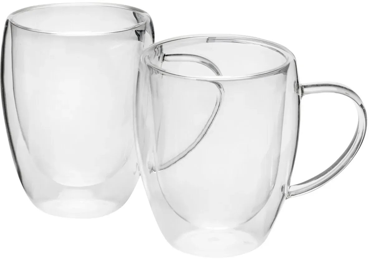 Van Well 2er Kaffeebecher ELISA - B/H/T ca. 6.50x10.00x14.00