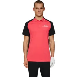 J. LINDEBERG Polo Calle Tour, pink/schwarz