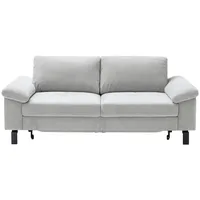 Pure Home Lifestyle 2,5-Sitzer, Silber, Metall, 206x86x97 cm, Goldenes M, Dgm, Typenauswahl, Fußauswahl, Lederauswahl, Stoffauswahl, planbar, Sitzqualitäten, Hocker erhältlich, Wohnzimmer, Sofas & Couches, Sofas, 2-Sitzer Sofas