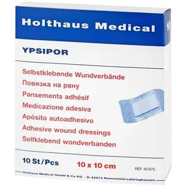 1001 Artikel Medical Ypsipor Wundverband steril 10 x 10 cm 10 St.