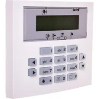Satel INT-KLCDS-GR, Tastatur, Sicherheitsalarmsystem, Satel, INTEGRA, Weiß, 1 Stück(e)