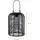 Spetebo Solarleuchte Rattan schwarz 20 x 16 cm inkl. LED Glühbirne