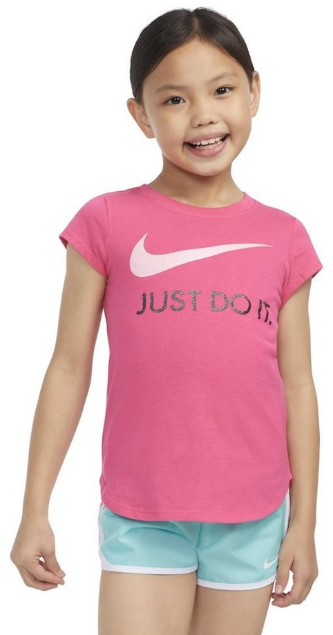 Nike Sportswear T-Shirt NKG SWOOSH JDI S/S TEE rosa 7 (122)