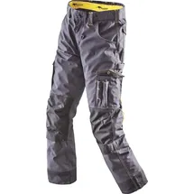 Terrax Workwear Herren-Arbeitshose (54, Grau, Gelb)