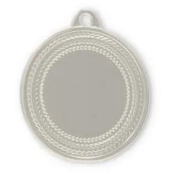 Medaille Tarek silberfarben