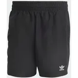 Adidas Originals Essentials Solid Badeshorts Black / White S