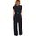 Zero Overall "Damen Wickeloptik weites Bein", Damen, Gr. 36, Normalgrößen, patch cream, dunkelblau, Jersey, Obermaterial: 45% Polyester, 50% Polyester, 5% Elasthan. Füllung: .