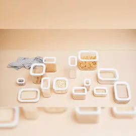 Mepal Modula Aufschnittdosen transparent 1,65 l 3-teiliges Set