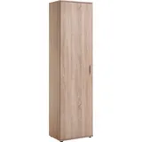 FMD Inca 1 Garderobenschrank, Aktenschrank, Breite 50 cm, Höhe 184 cm braun