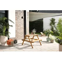 Primaster Kindersitzgruppe Mia mit Sonnenschirm holz