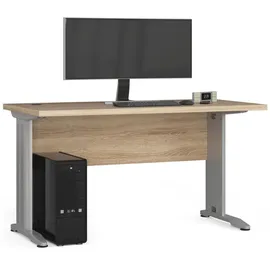 Akord Schreibtisch, Sonoma Eiche, Holzwerkstoff, Nachbildung, Holz Optik, Rechteckig,Rechteckig, 135x76x60 cm, Arbeitszimmer, Schreibtische, Computertische