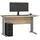 Akord Schreibtisch, Sonoma Eiche, Holzwerkstoff, Nachbildung, Holz Optik, Rechteckig,Rechteckig, 135x76x60 cm, Arbeitszimmer, Schreibtische, Computertische