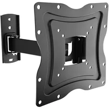 Ricoo TV Wandhalterung Fernseher Halterung schwenkbar neigbar Fernsehhalterung für 32-55 Zoll Flachbildschirm OLED Curved Monitor bis 30 kg VESA 200 x 200 mm Wandhalter schwarz