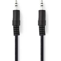 Nedis CAGP22000BK15 Audio-Kabel 1,5 m 3.5mm Schwarz