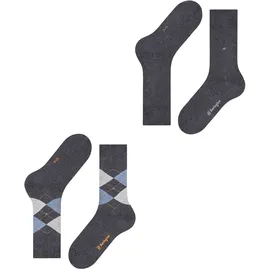 Burlington Everyday Mix 2er Pack anthratit melange 40-46