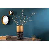 Riess-Ambiente Vase ABSTRACT - 30cm gold Metall Patina handmade