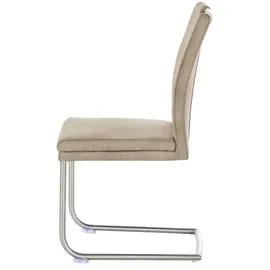 Niehoff Esszimmerstuhl Top Chairs Mikrofaser beige 2er Set