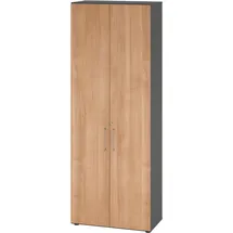 bümö smart Aktenschrank 80 x 42 x 215,6 cm grau