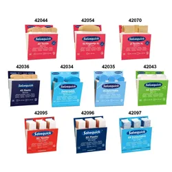 SALVEQUICK Pflaster Nachfülleinsätze 15 x Fingerkuppen elastisch 1 Stück