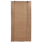vidaXL Bambusrollo Braun 100x160 cm