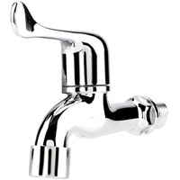 Zerodis Kaltwasserhahn Waschbecken Becken Wasserhahn ABS Waschmaschine Wasserhahn Professionelle Einzeln Auslauf Becken Wasserhahn für Badezimmer Küche(#1)