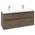 Villeroy & Boch Waschtischunterschrank 127,2 x 56,6 x 47,8 cm Volcano black/Arizona oak