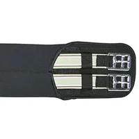 HKM Elastik Sattelgurt 100 schwarz