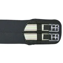 HKM Elastik Sattelgurt 100 schwarz