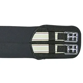 HKM Elastik Sattelgurt 100 schwarz