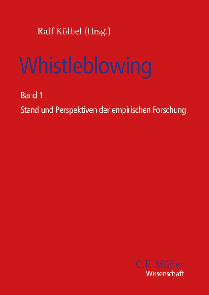 C. F. Müller Wissenschaft / Whistleblowing  Gebunden