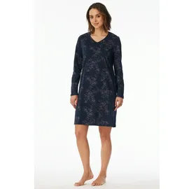 SCHIESSER Uncover Nachthemd Blau 44