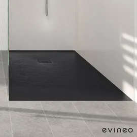 Evineo ineo Rechteck-Duschwanne, BE0512BS,