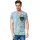 RUSTY NEAL T-Shirt RUSTY NEAL, Herren, Gr. 3XL, grau, 100% Baumwolle, bedruckt, normal, Rundhals, Shirts T-Shirt, mit verwaschenem Print