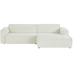 Gray & Jones Ecksofa  Upper East ¦ weiß ¦ Maße (cm): B: 276 H: 72 T: 168