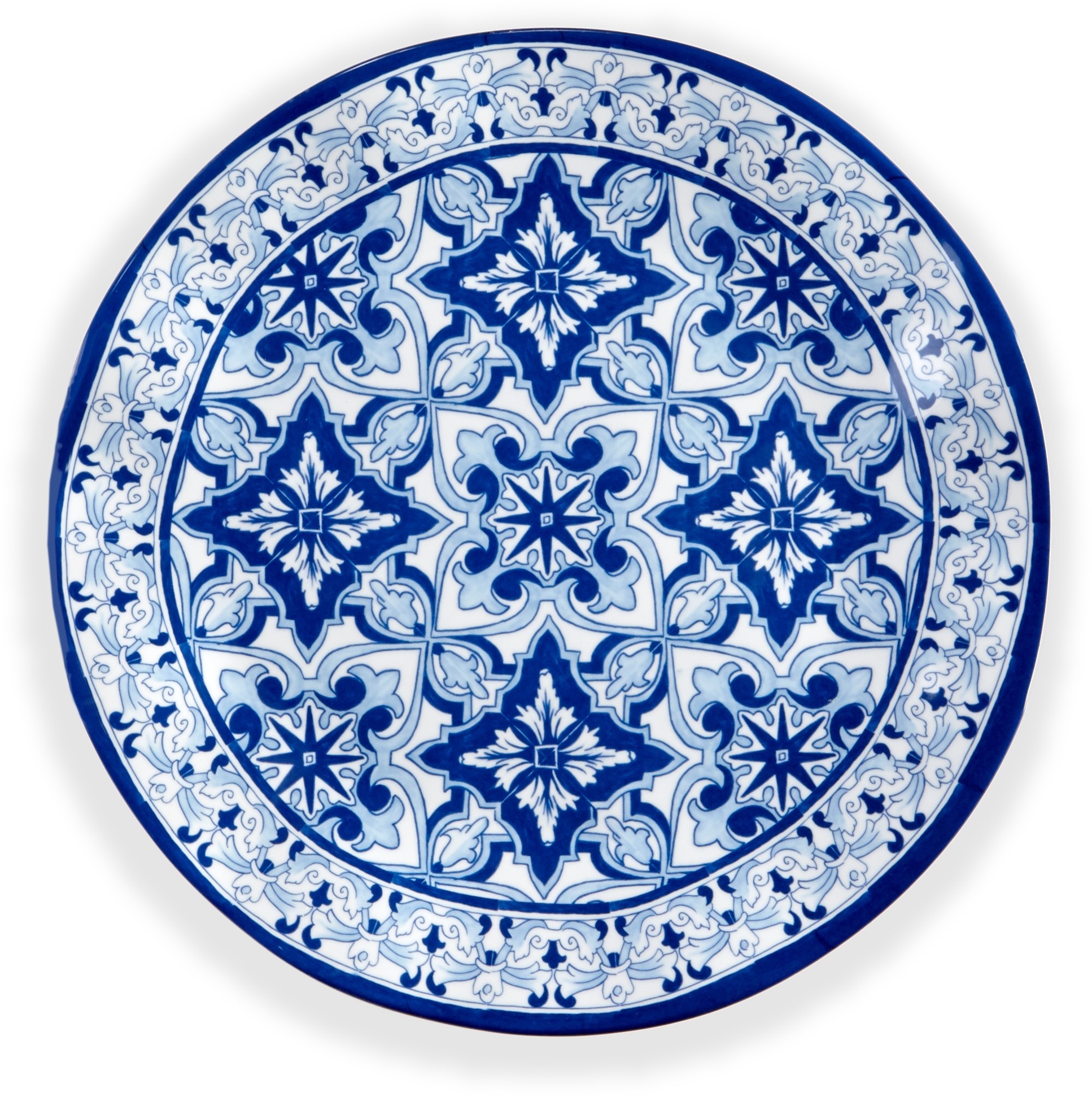 QSQUARED Talavera Blau Teller 20 cm