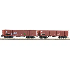 PIKO Offener Güterwagen 2er Set Eaos mit Graffiti 28310 H0