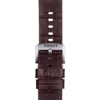 TISSOT T852046773 Uhrenarmband 22 mm Leder Braun