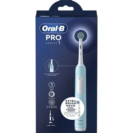 Oral-B Pro 1 Blau + 2. Handstück weiß