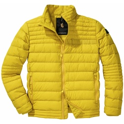 Mey & Edlich Herren Steppjacken Regular Fit Gelb einfarbig - 56