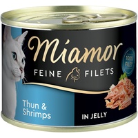 Miamor Feine Filets Thun & Schrimps 12 x 185 g