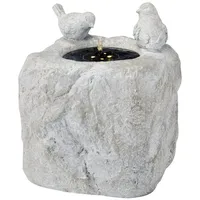 MARELIDA Wasserspiel Gartenbrunnen mit Vögelchen