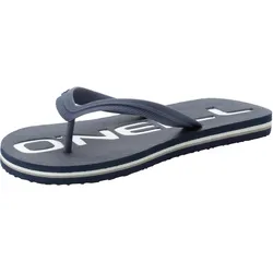 Sandale O'NEILL "PROFILE LOGO SANDALS MEN", Gr. 45, blau (marineblaus), Synthetik, sportlich, Schuhe