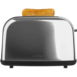 Cecotec Vertikaler Toaster Toastin' time 850 Inox Lite