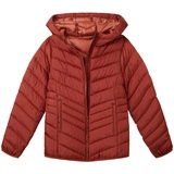 TOM TAILOR DENIM Damen Lightweight Jacke mit recyceltem Polyester, rot, Uni, Gr. XXL