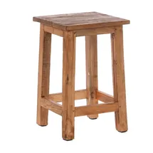 DESIGN DELIGHTS Sitzhocker Madero 30 x 48 x 30 cm Beige