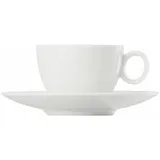 Thomas Porzellan Espressotasse Loft Weiss Espressotasse 2tlg., Porzellan weiß